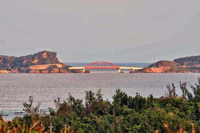 bridge, Ikei and Miyagi Islands