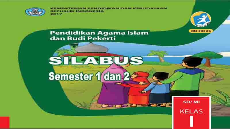 Silabus PAI dan BP Kelas 1 SD Kurikulum 2013 revisi 2017