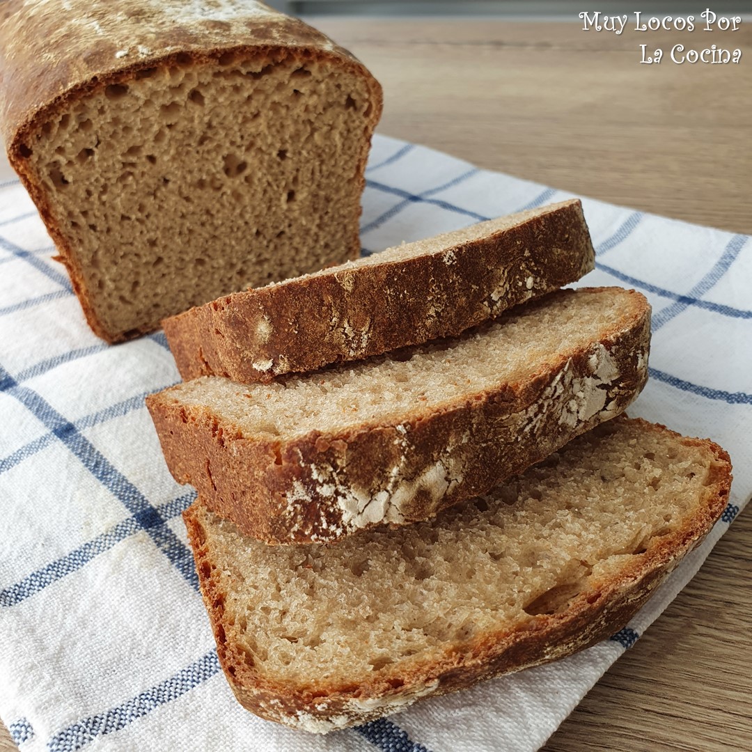 Muy Locos Por La Cocina Pan de Molde Casero con Centeno