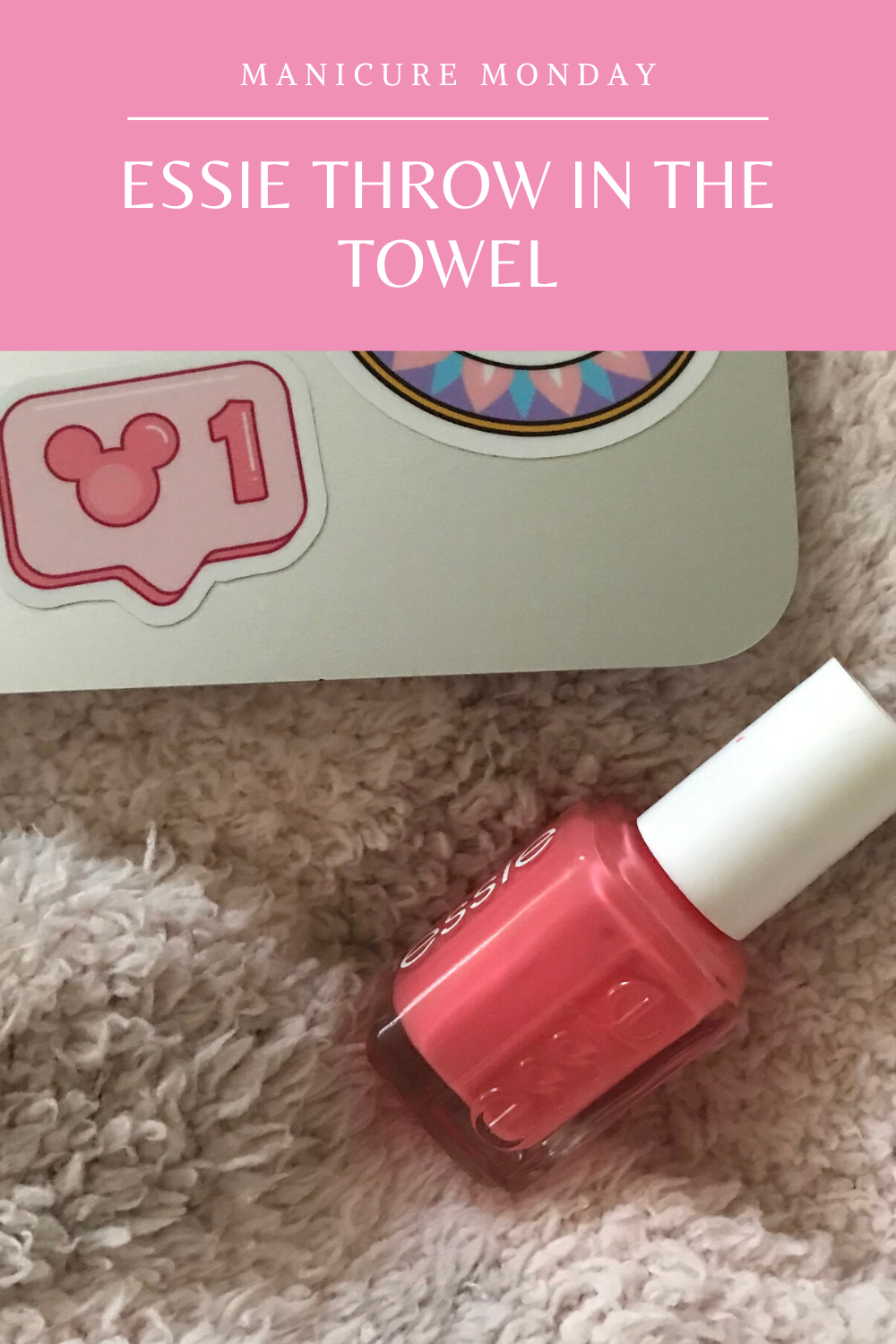 Manicure Monday: Essie Throw in the Towel | Royally Pink