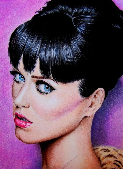 13-Katy-Perry-Valentina-Zou-Pencils-and-Charcoal-Hyper-Realistic-Drawings-www-designstack-co