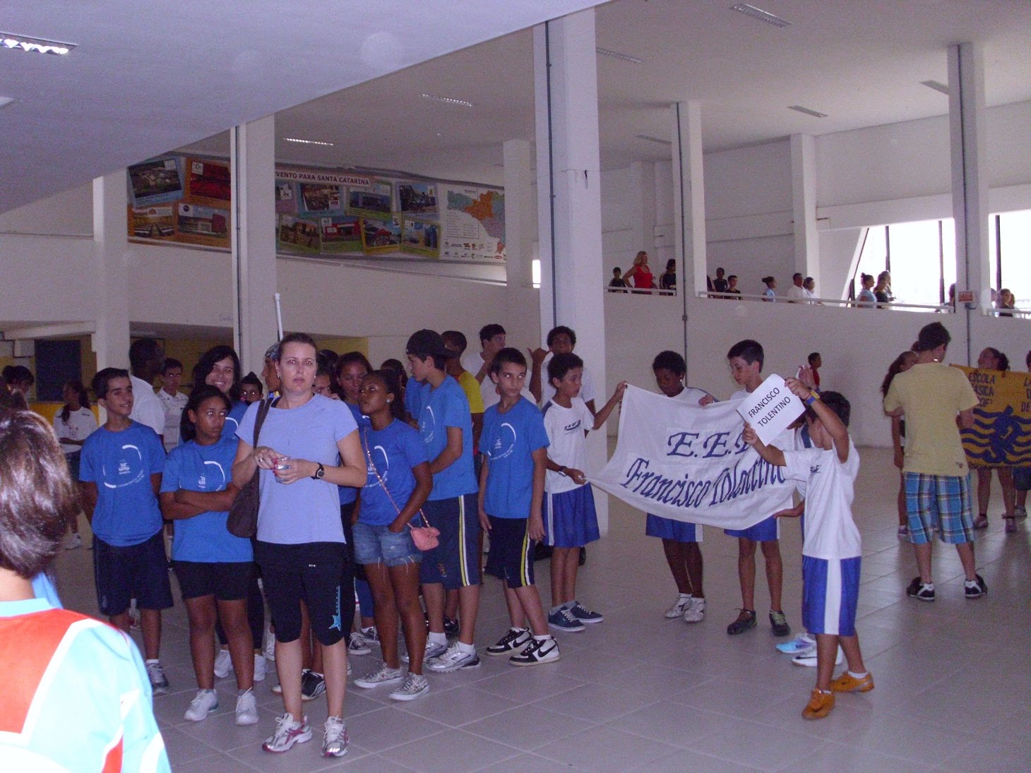EEB Francisco Tolentino: Abertura dos Jogos Escolares de São José 2011