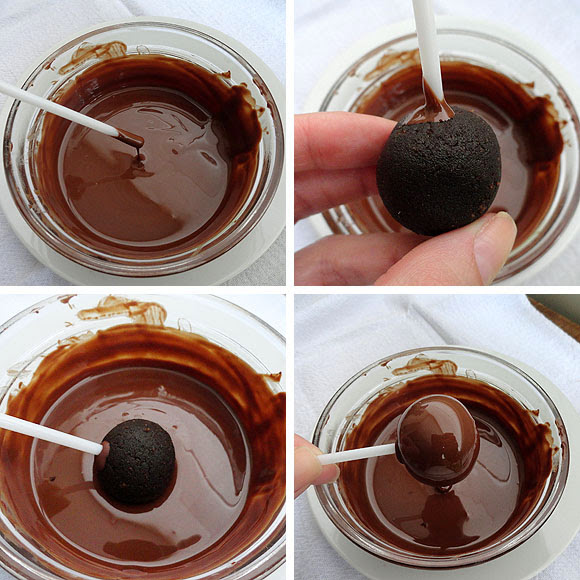 Receita Cake Pop - Bolo no Palito chocolate