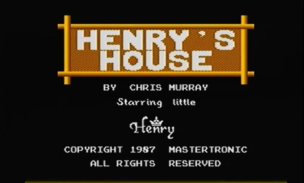 Henry's House - The first of many 8bit games coming to your Amiga via MC  STUDIO - Indie Retro News