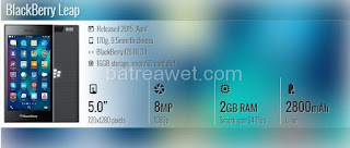 8. BlackBerry Leap 8. BlackBerry Leap