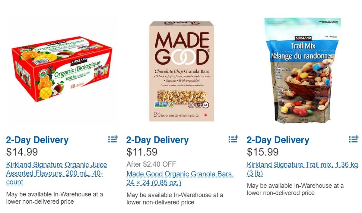 Costco Online Grocery in Canada Canadian Coupons