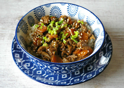 koreańska potrawka z wołowiny bulgogi