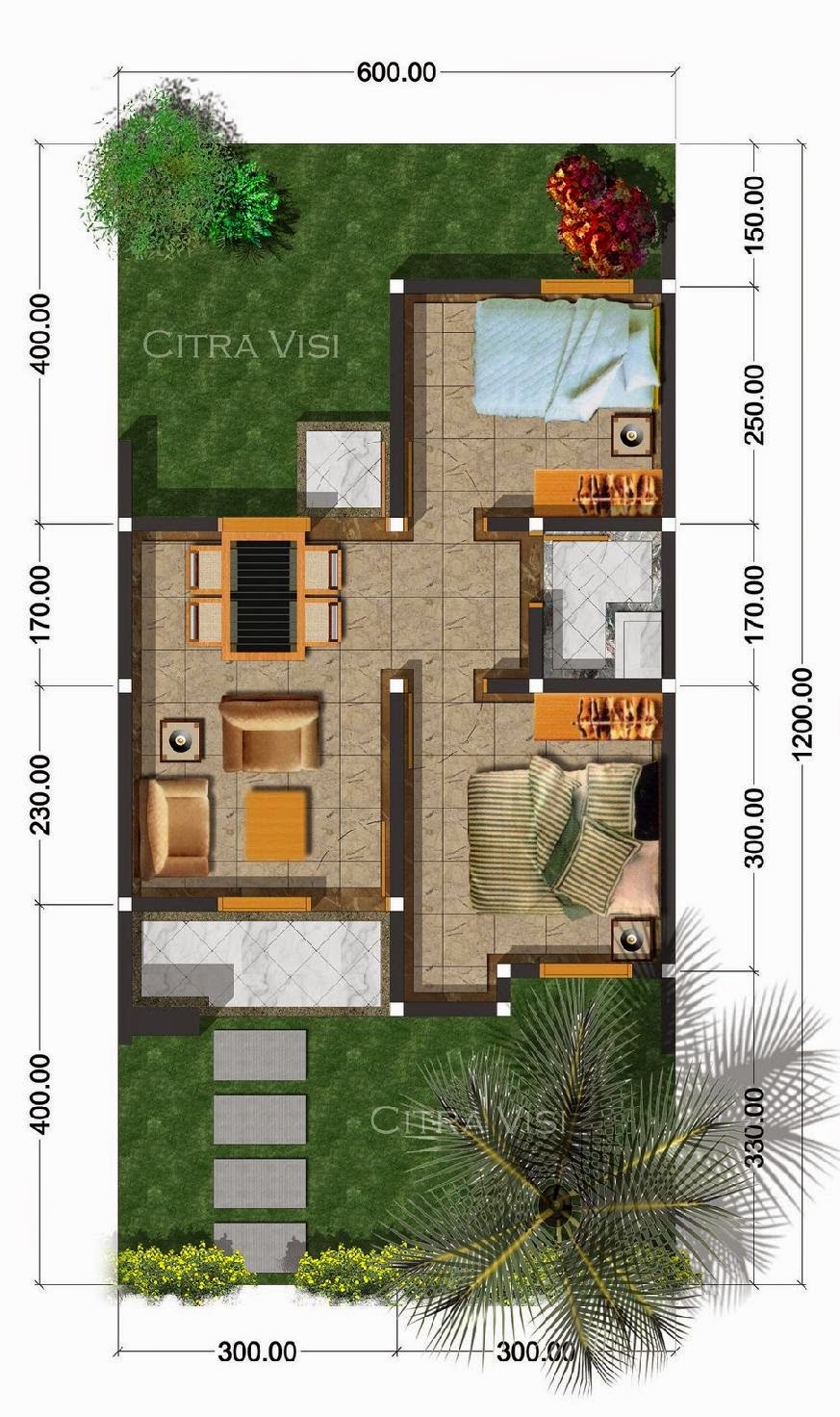 Gambar Desain  Interior  Rumah  Minimalis Type  36 2 Lantai 