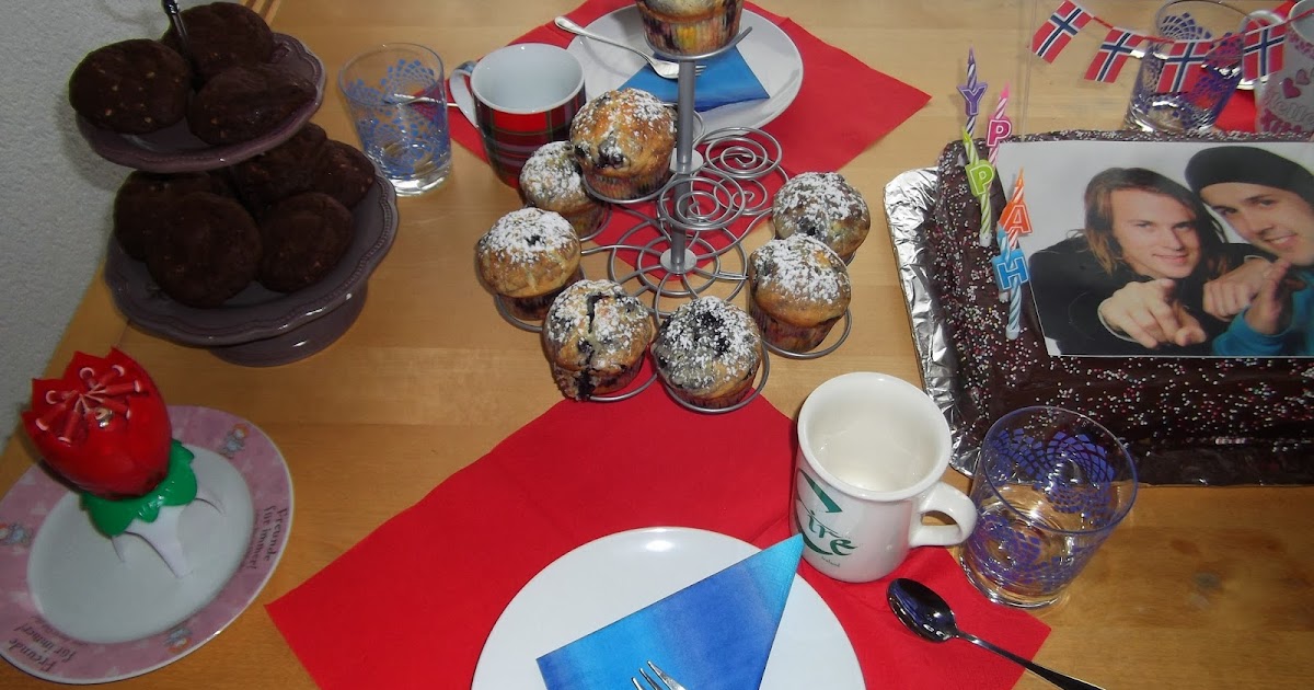 Linda`s Ofen: Norwegische Geburtstagsparty