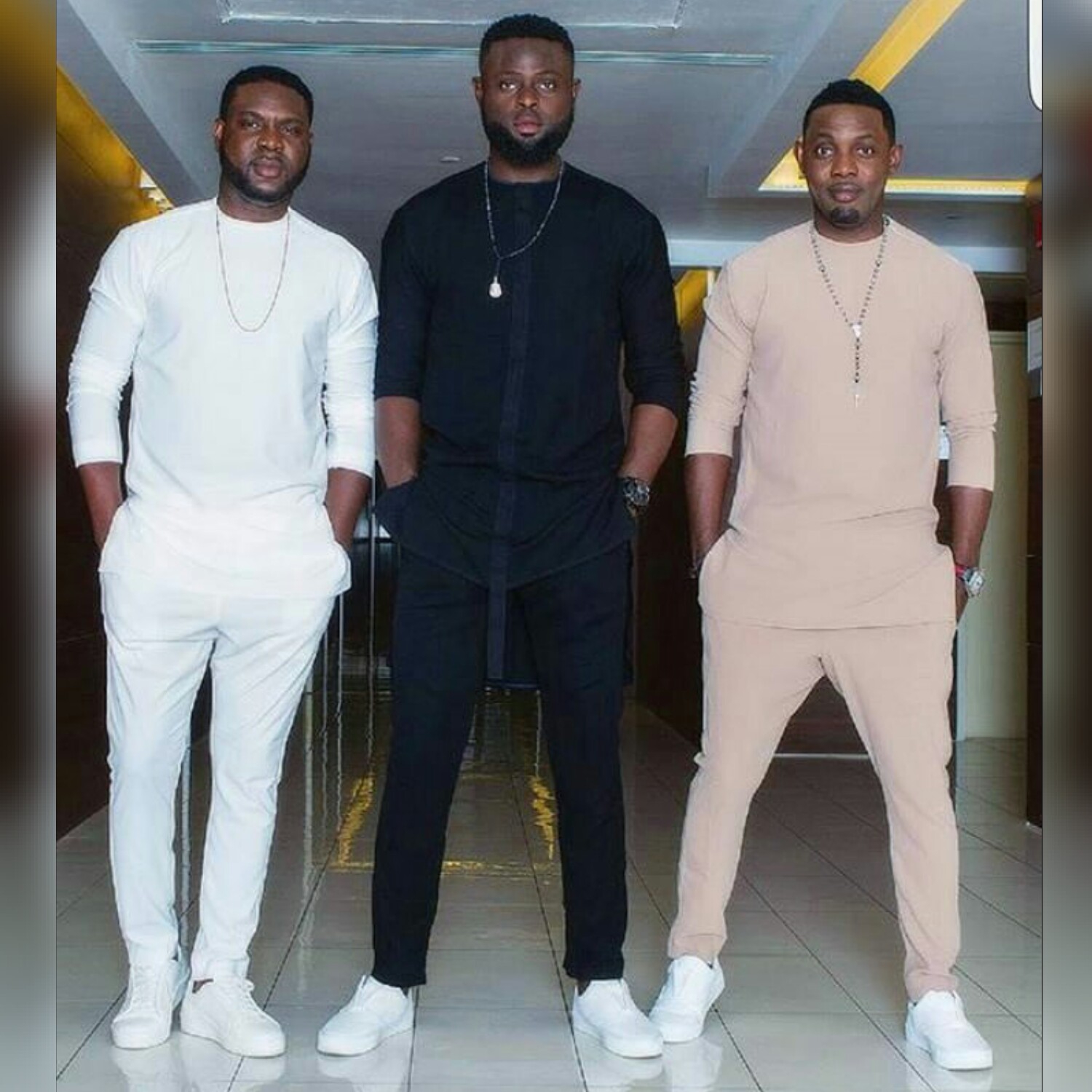 Stunning Photo of AY With His Younger Brothers - FOW 24 NEWS