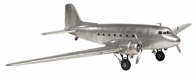  Douglas Dakota DC 3 Aluminum Airplane Model