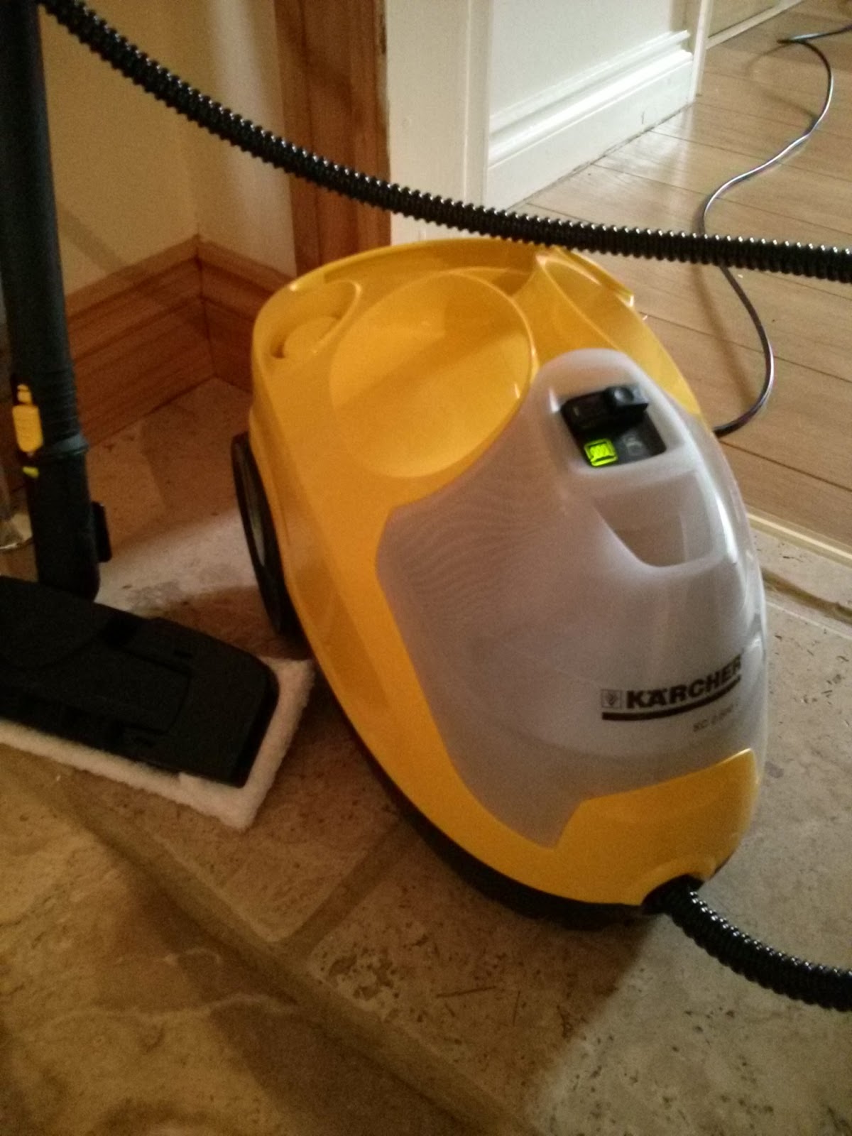 Review Karcher Steam cleaner This day I love.......