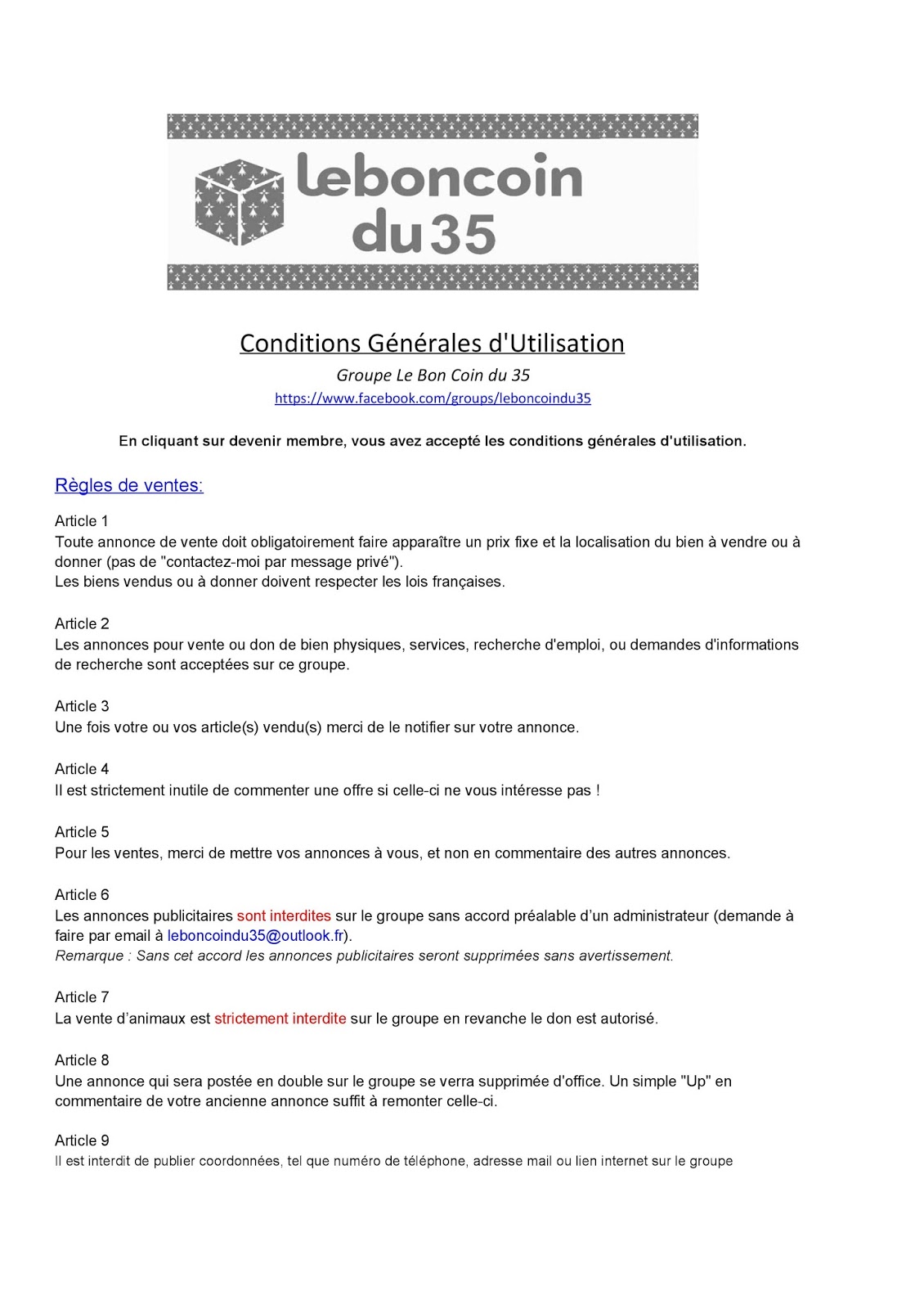 Le Bon Coin Du 35 (Rennes et alentours)