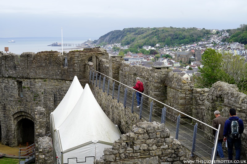 Views from Oystermouth Castle