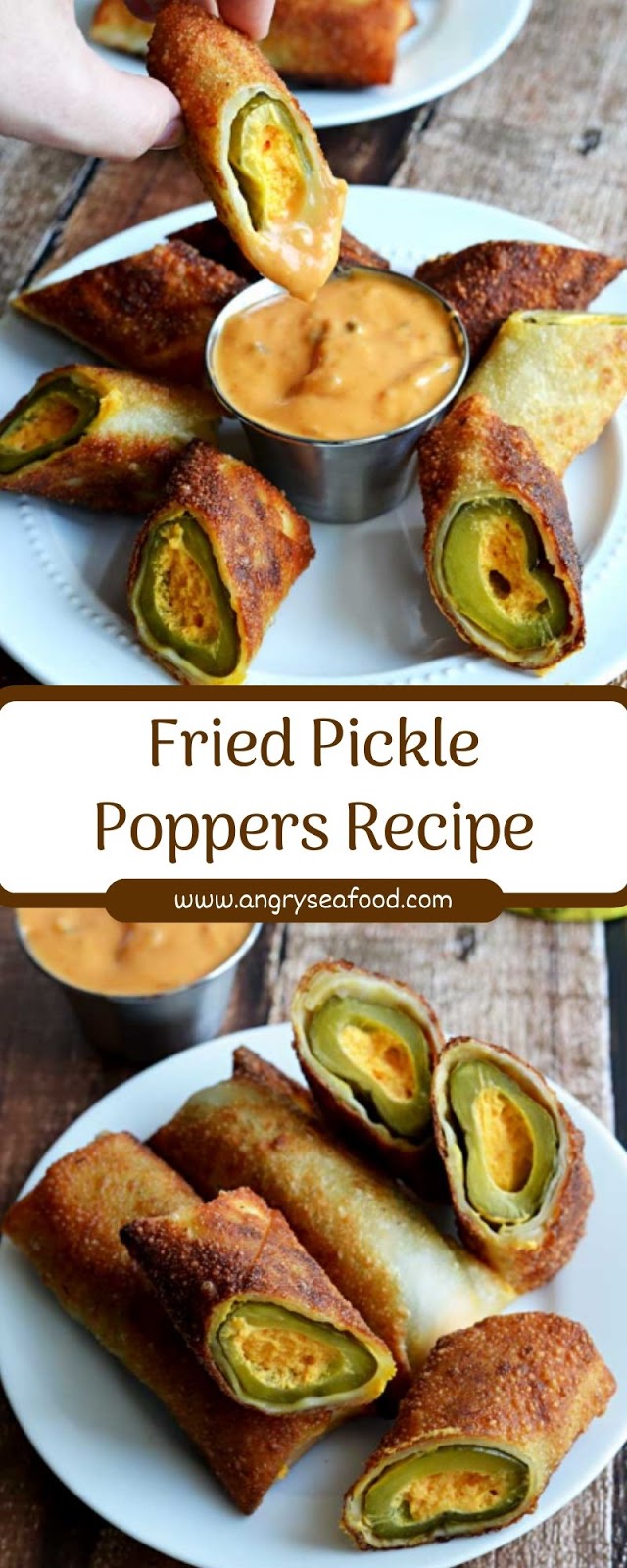 Fried Pickle Poppers Recipe Fried Pickle Poppers Recipe