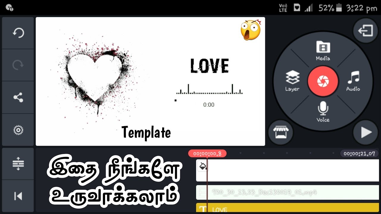 Make Own Template In Kinemaster EDITING TAMIZHAN