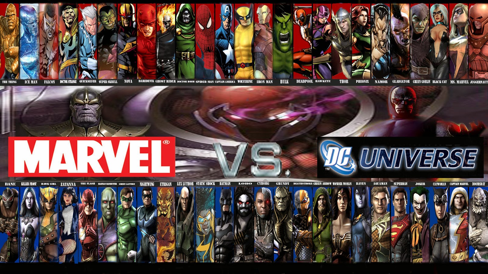 DC vs Marvel - Villains vs Villains Photo (2555736) - Fanpop