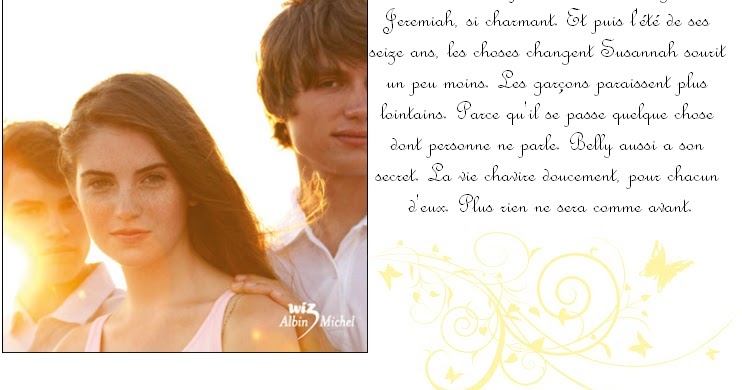 L'été Ou Je Suis Devenu Jolie Série L'été où je suis devenue jolie de Jenny Han