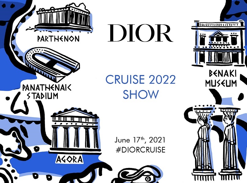 Dior: Δες live στο TheBlush το show Cruise 2022 του οίκου Dior στην Αθήνα
