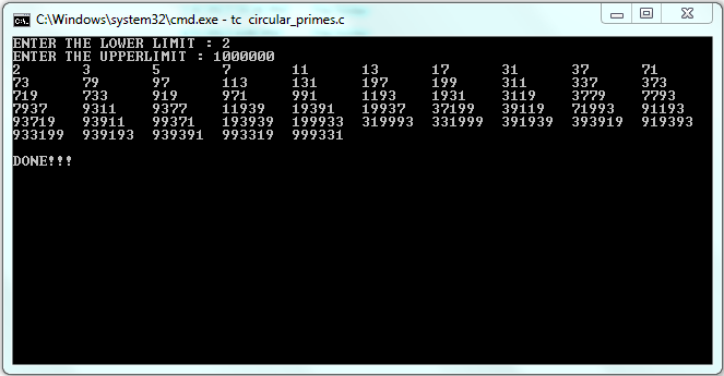 CODING CLUB: CIRCULAR PRIMES