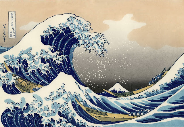 Katsushika Hokusai, La grande onda di Kanagawa