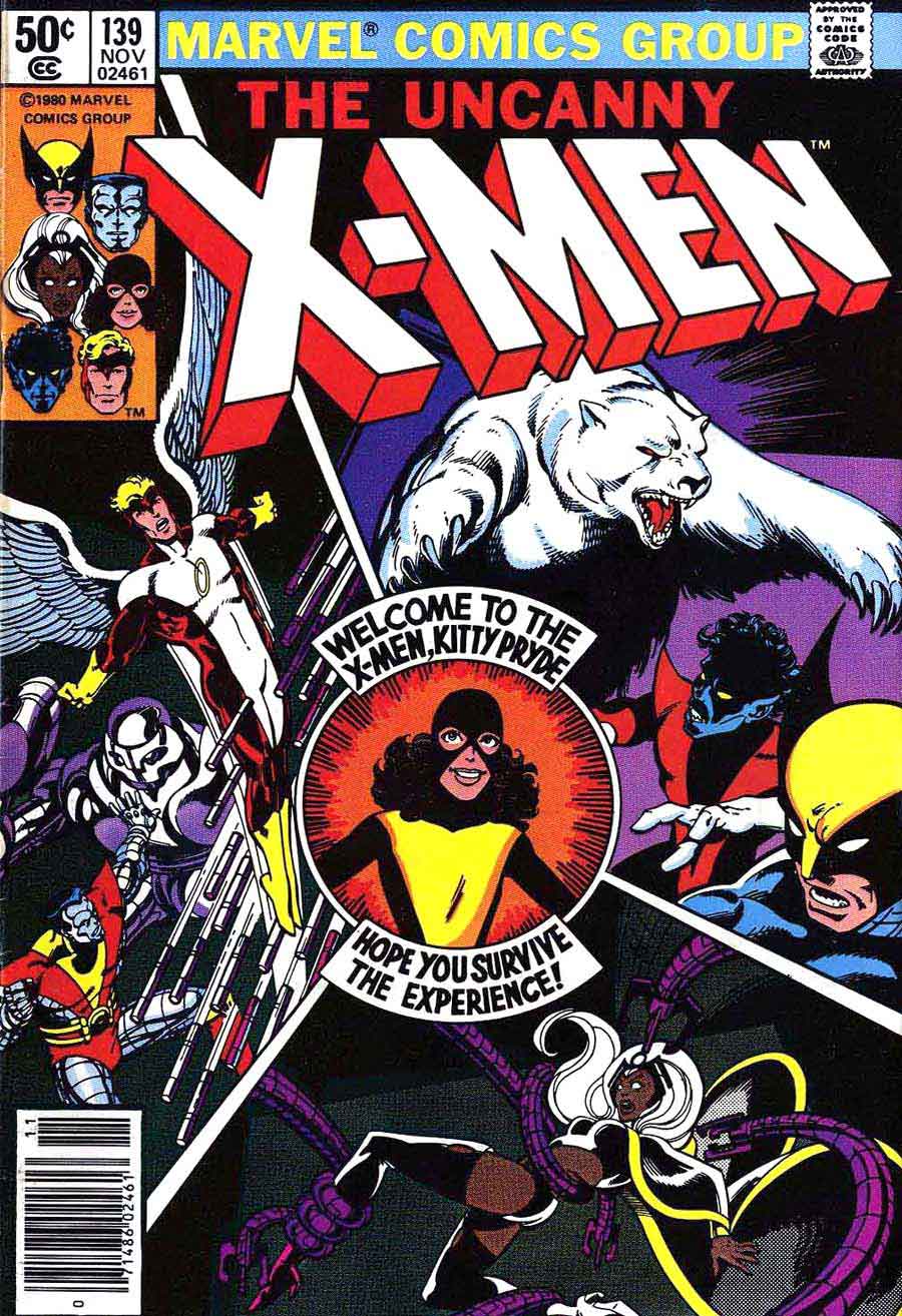 X-men v1 #139 marvel comic book cover art by John Byrne