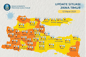 16 Daerah di Jatim Masuk Zona Kuning, Satgas Covid-19 Apresiasi Masyarakat