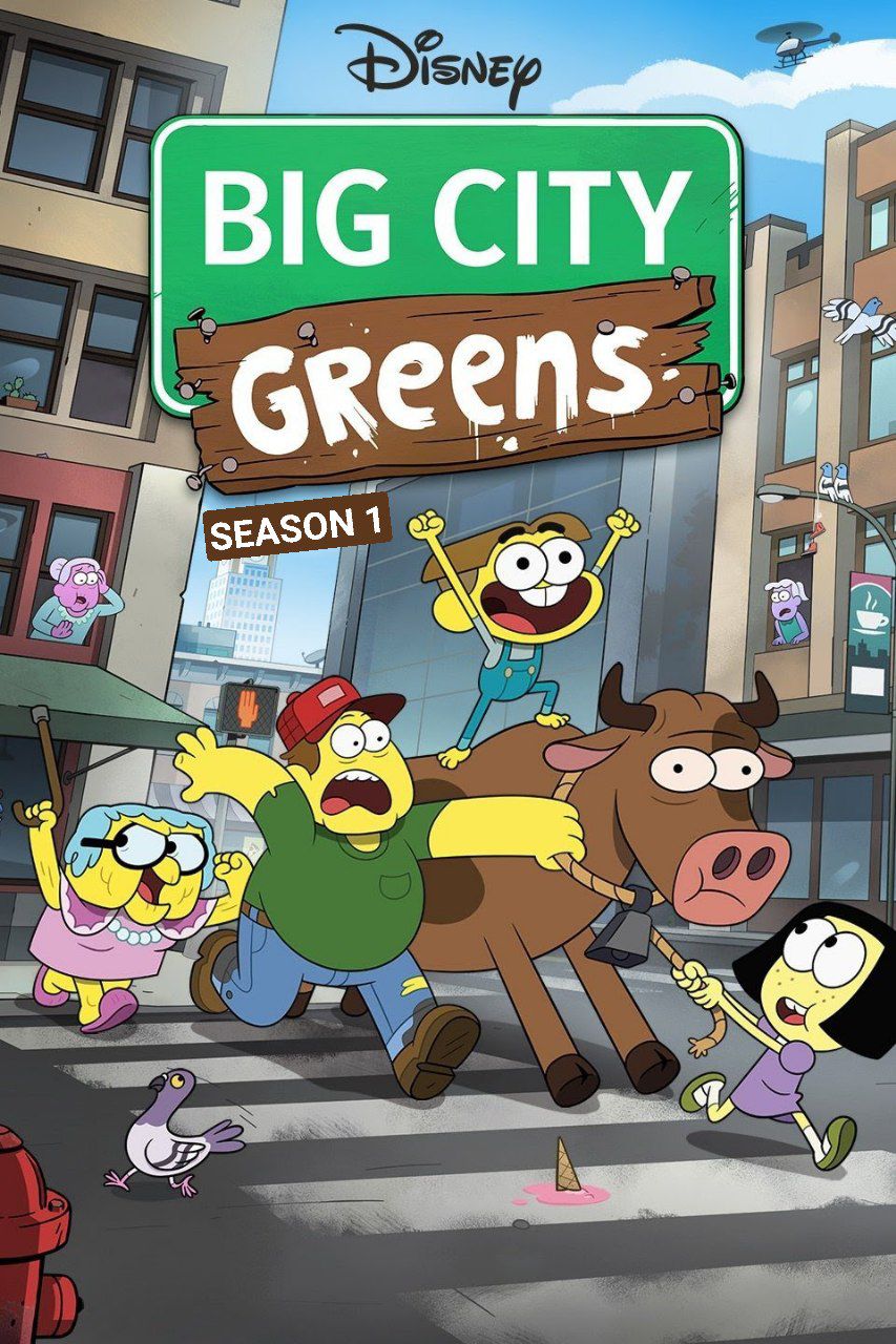 Big City Greens Season 1 In Tel+ Tam+Hin+Eng.