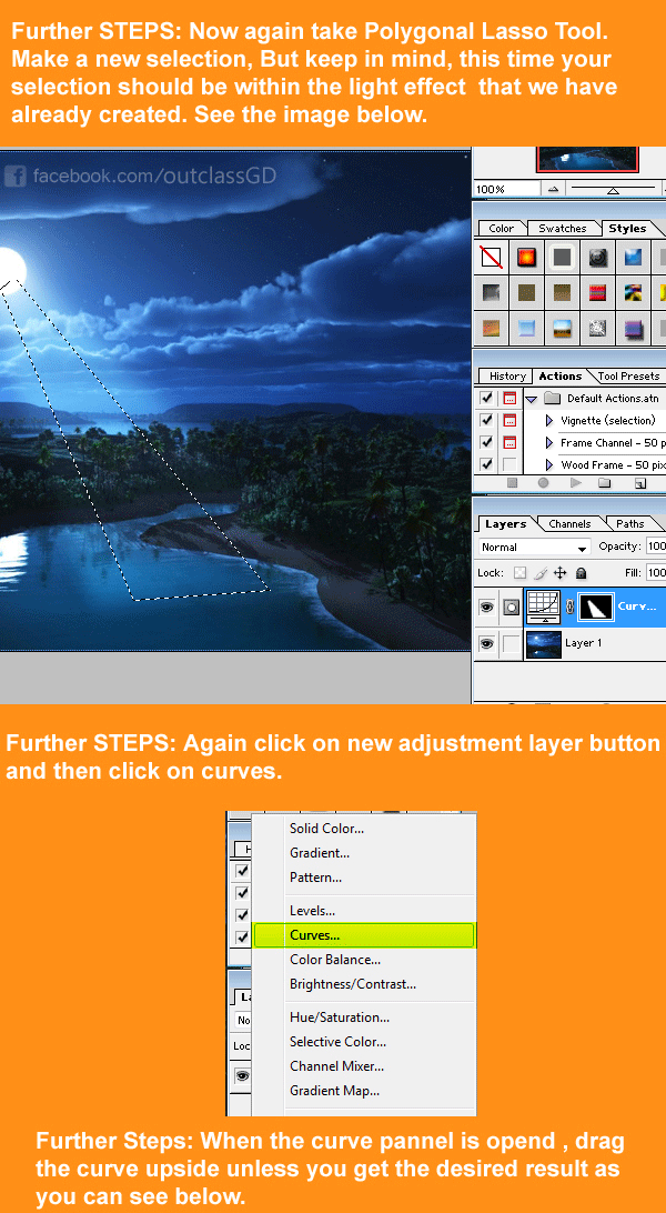 How To Create Light Effect in Tutorial