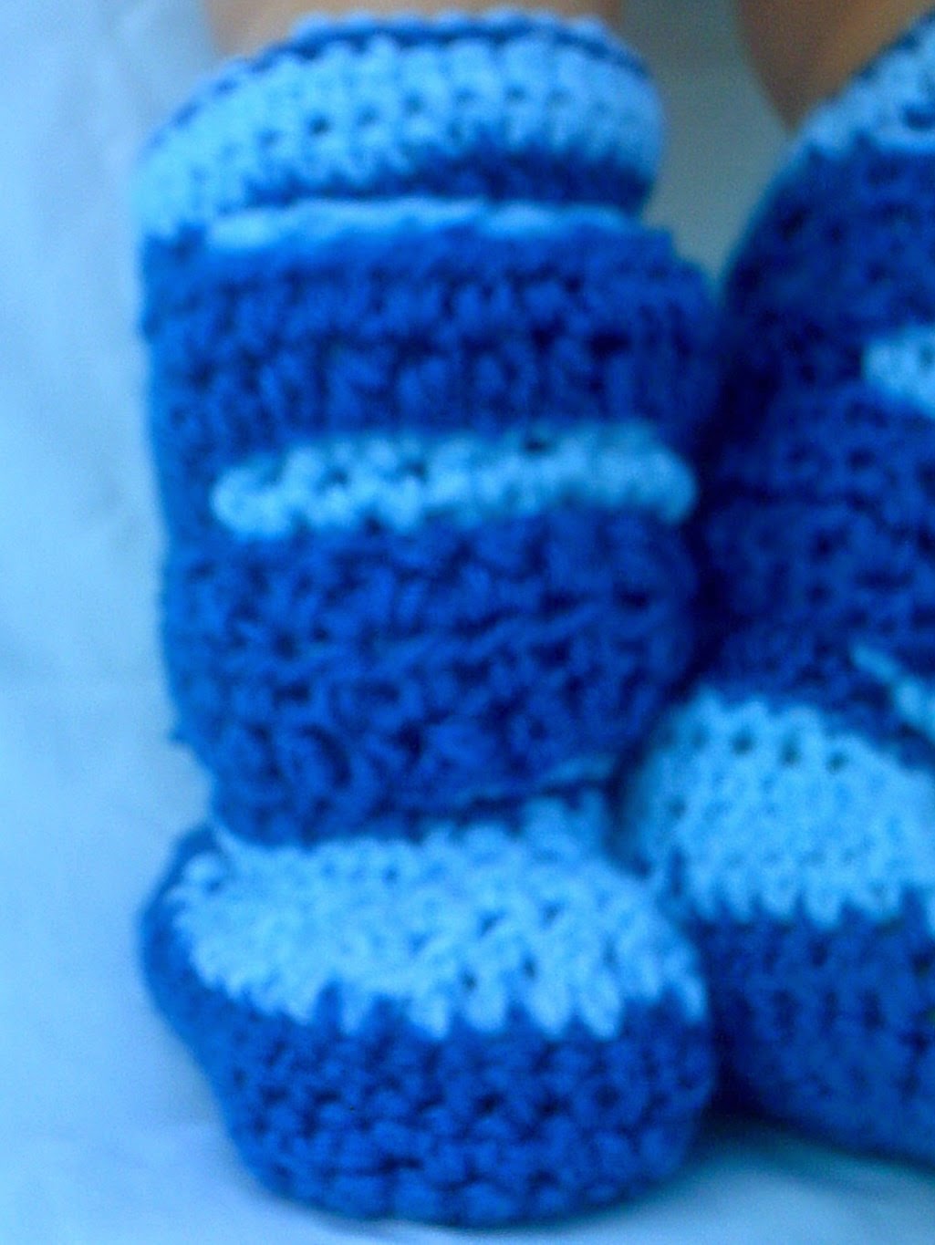 Kierstyn's Kreations Crocheted Motorcycle/Dirt Bike Boots (for the