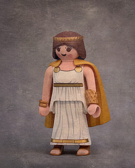 PLAYMOBIL DIORAMA ODYSSEY ITHACA ANCIENT GREEK CUSTOM FIGURES