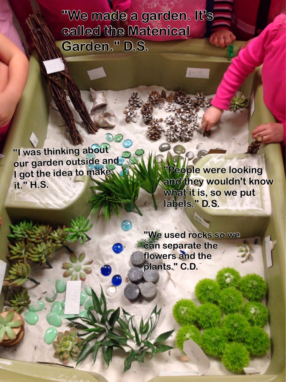  Wonders in Kindergarten: Planning our garden! Illustration 