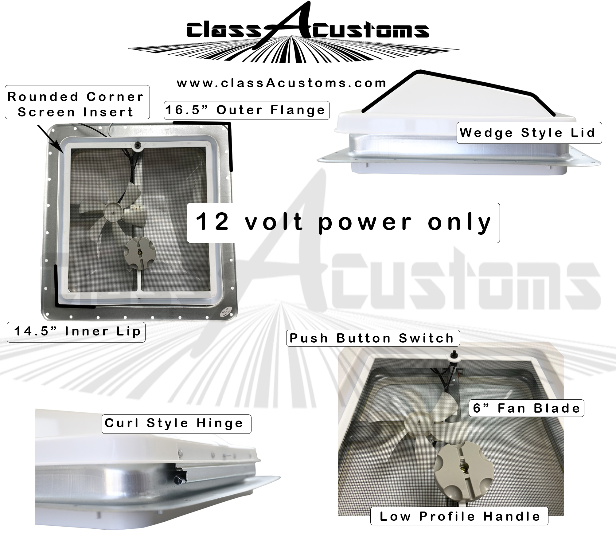 Class A Customs RV Roof Vent Installation classAcustoms