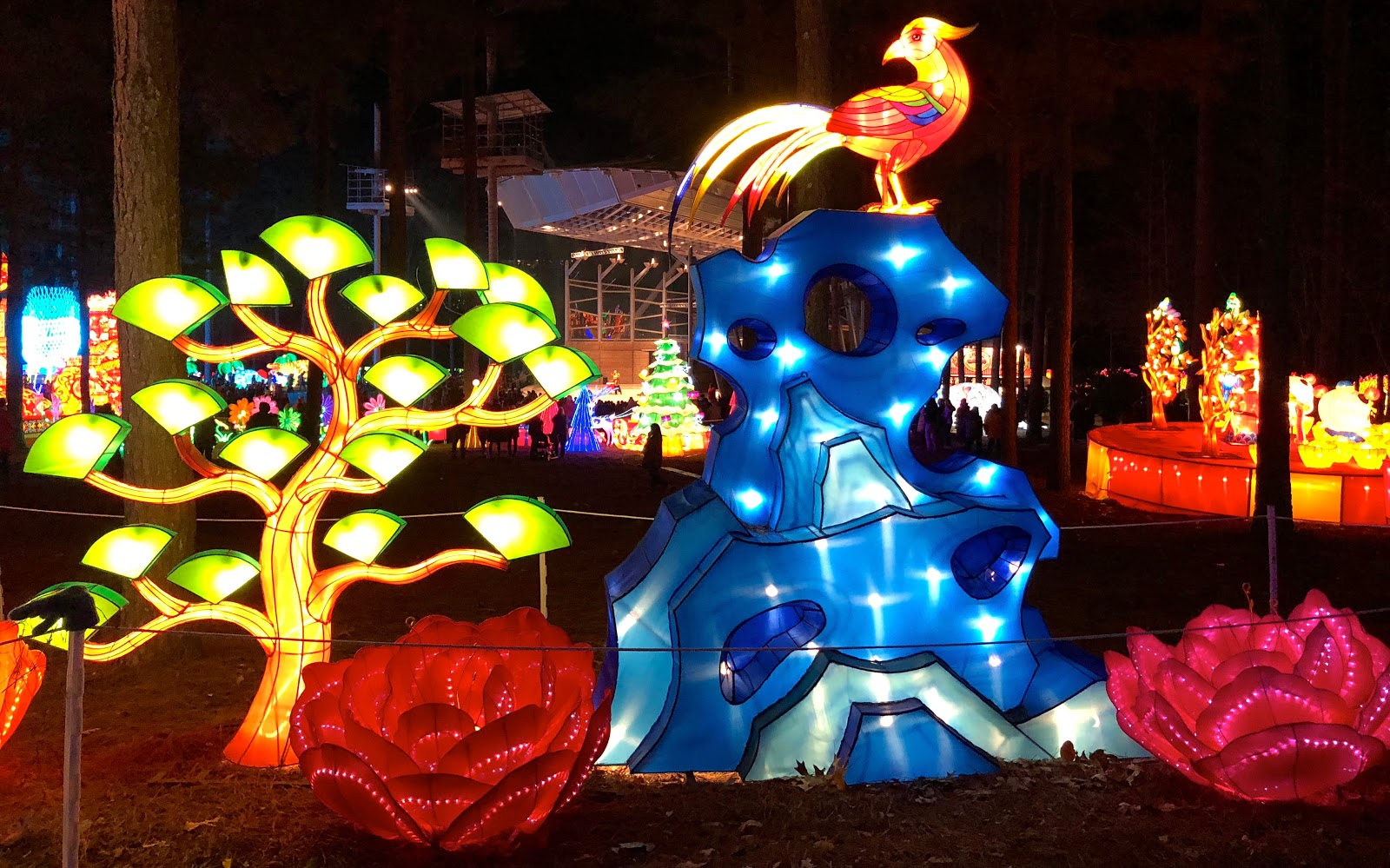 Blue Skies for Me Please Chinese Lantern Festival 2017 Cary, NC
