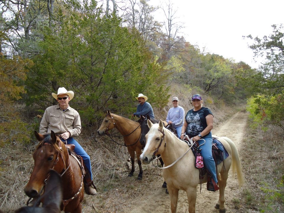 TRAIL RIDING IN TEXAS McKinney Roughs and The Happy Horse Hotel