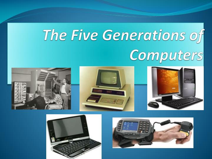 presentation of computer generation