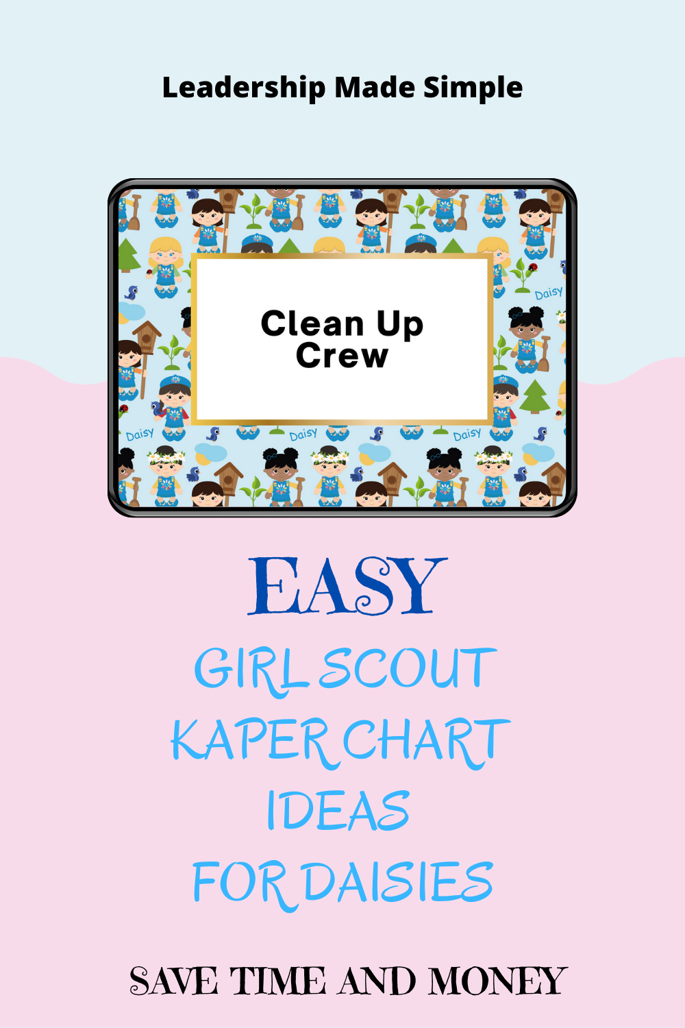 Daisy Troop Girl Scout Kaper Chart Ideas and Resources