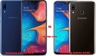 samsung galaxy a20 vs samsung galaxy