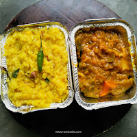 Dal Khichuri and Labra sabzi