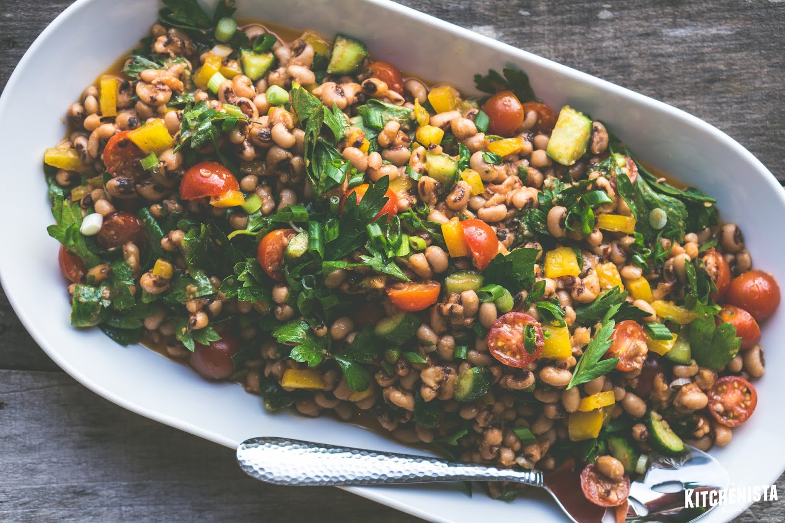 Black Eyed Peas Salad The Kitchenista Diaries
