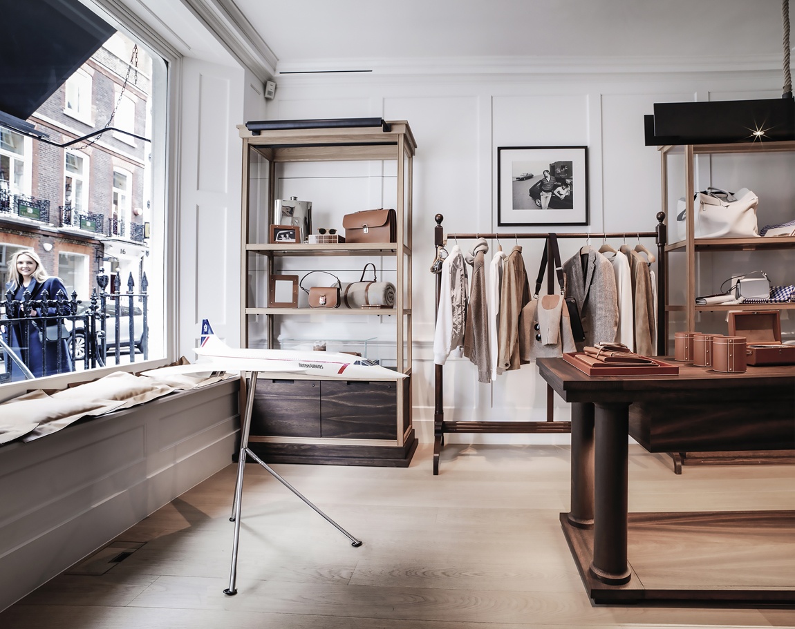 Places | Shop Design: Connolly, Mayfair, London