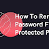 How To Remove Password from Protected PDF - Tech Harry