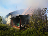 (ФОТО)Пожар в селе Светлое