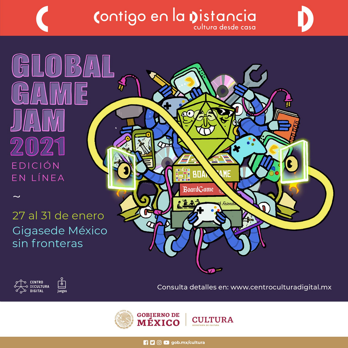 Global Game Jam 2021 Edición en línea Dessignare Media Arte y Animación