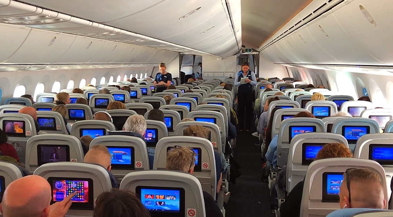 Tui Airlines Boeing 7879 Economy Class Seating Layout