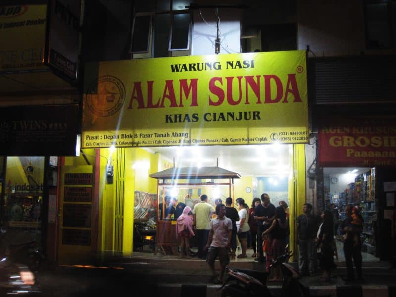 Harga Warung Nasi Alam Sunda Warung Nasi