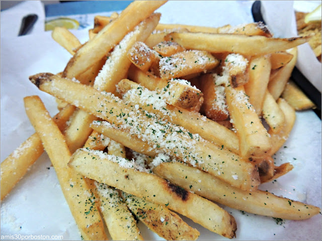 Petey's Summertime Seafood and Bar: Parmesan Truffle Fries $9.00