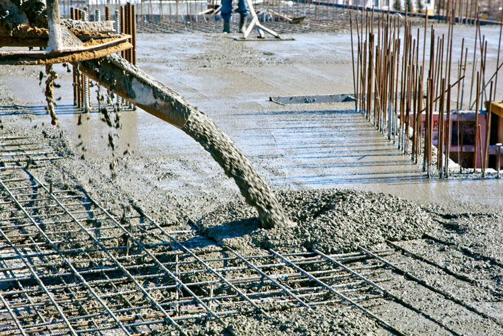 concrete cold weather pouring pour points important