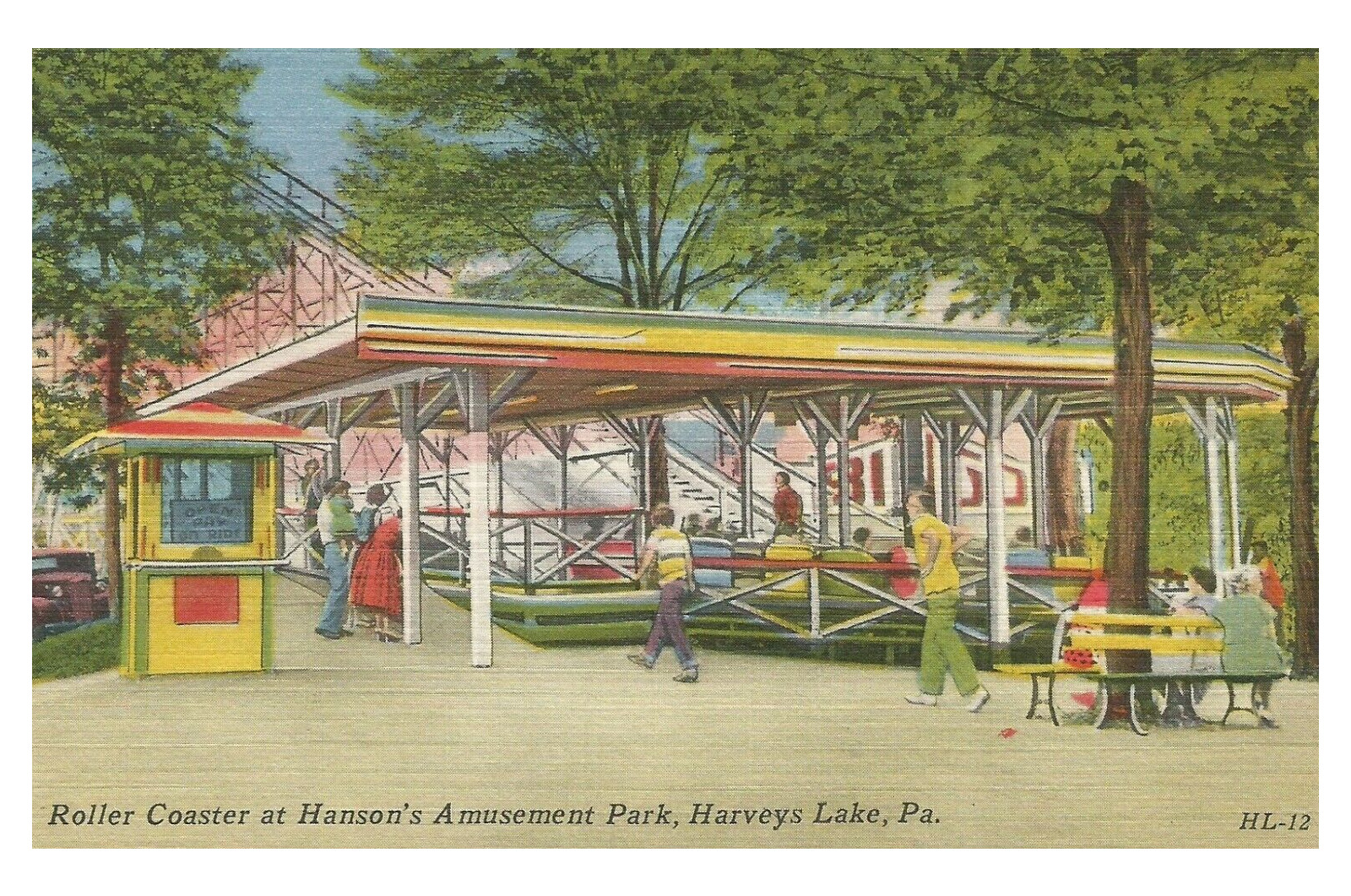 Former Hanson's Amusement Park, Harveys Lake, Pennsylvania