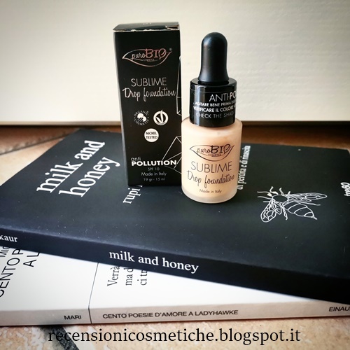 PuroBio - Fondotinta Sublime Drop Foundation 01